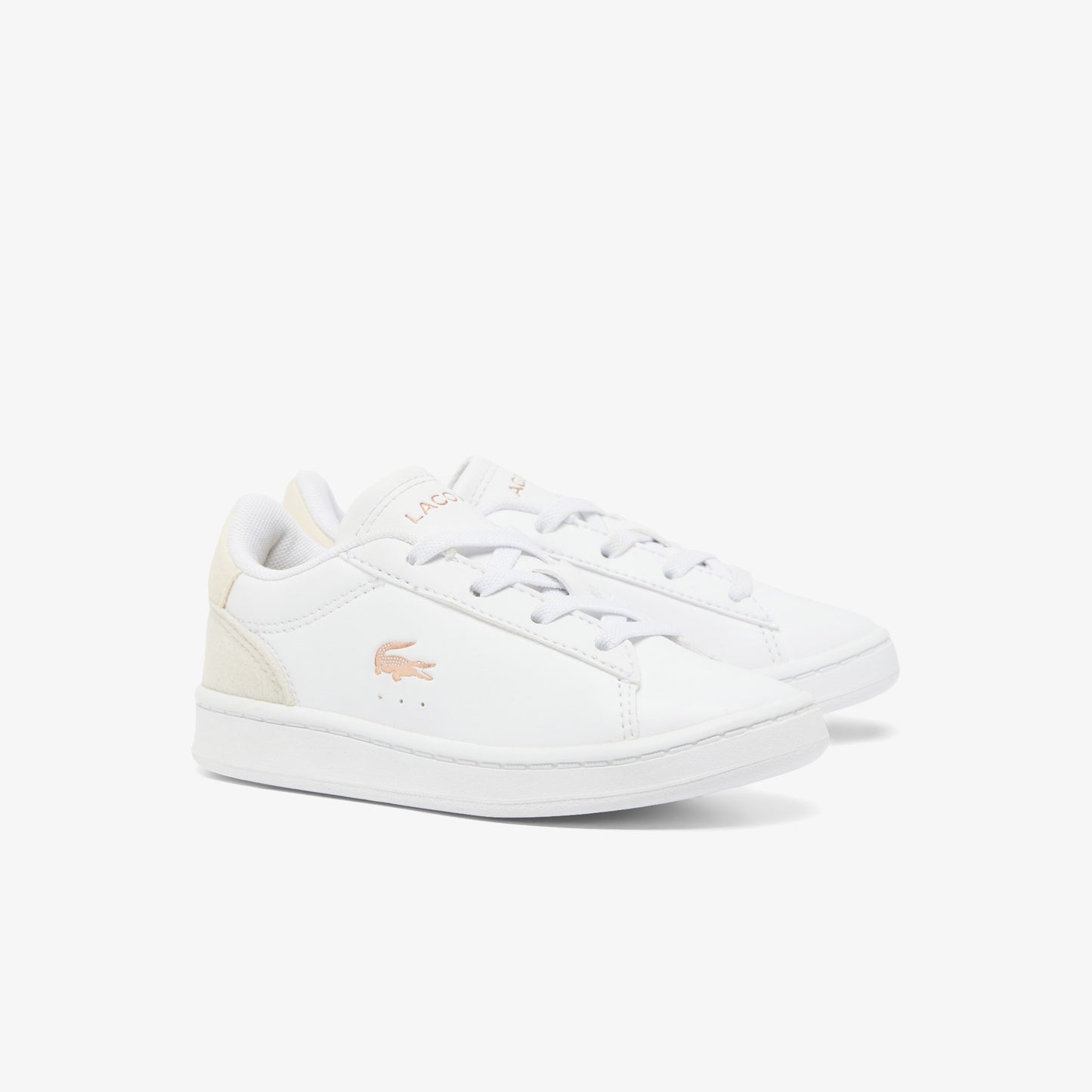 Lacoste Carnaby Bebek Beyaz/pembe Spor Ayakkabı