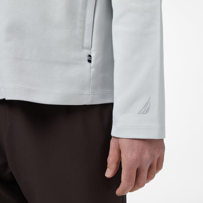 Nautica Erkek Gri Regular Fit Dik Yaka Sweatshirt