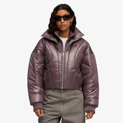 Puma Dare To Puffer Kadın Bordo Ceket