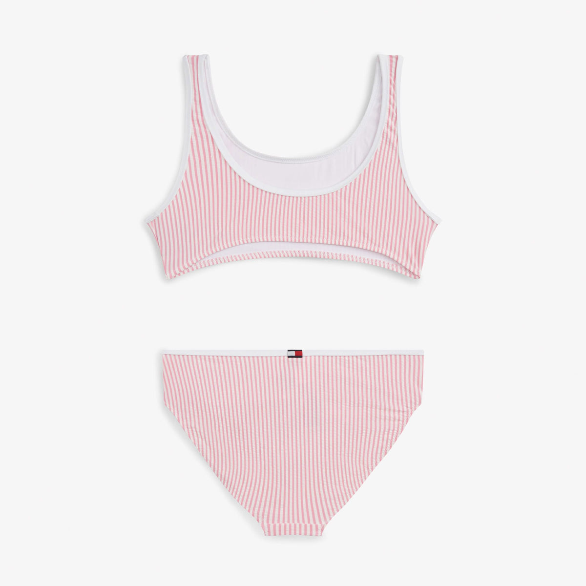 Tommy Hilfiger Script Çocuk Pembe Bikini Üstü