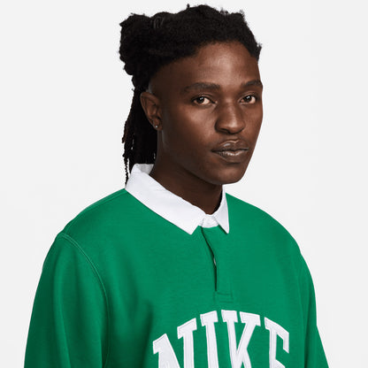 Nike Club Fleece Uzun Kollu Erkek Yeşil Polo