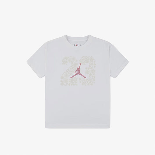 Jordan Jdg 23 Floral Çocuk Beyaz T-shirt
