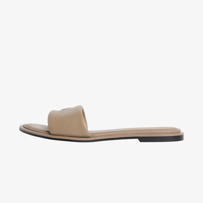 Calvin Klein Round Flat Kadın Gri Terlik