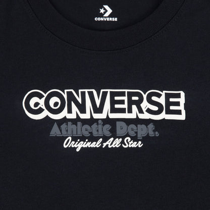 Converse Çocuk Siyah T-shirt