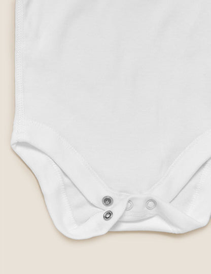 Saf Pamuklu 7'li Bodysuit (0-3 Yaş)