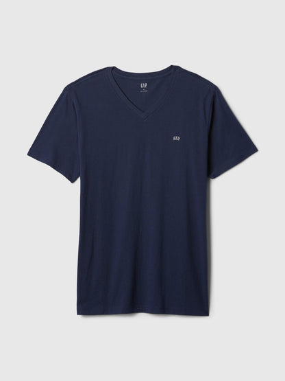 Lacivert Gap Logo Everyday Soft T-shirt