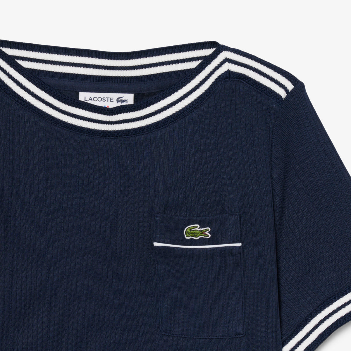 Lacoste Regular Fit Kadın Lacivert T-shirt