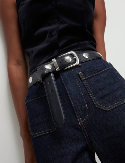 Yüksek Bel Flared Fit Jean Pantolon
