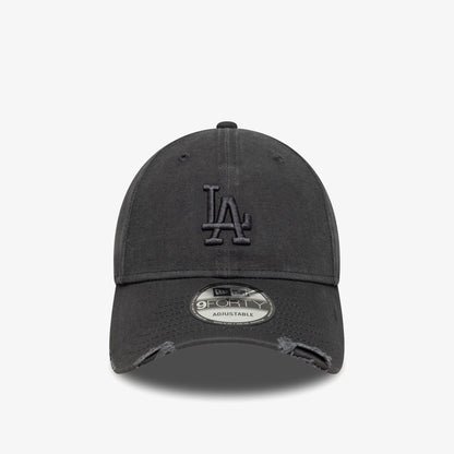 New Era Wash Distress 9forty Losdod Unisex Gri Şapka