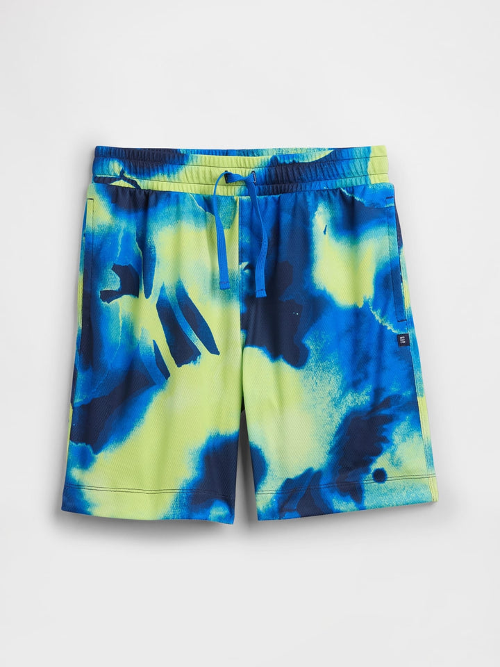 Lacivert %100 Recycled Pull-on Mesh Şort