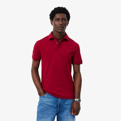 Lacoste Paris Erkek Regular Fit Bordo Polo