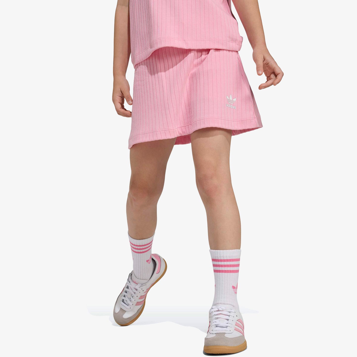 Adidas Skort Tee Set Çocuk Pembe Şort Takımı