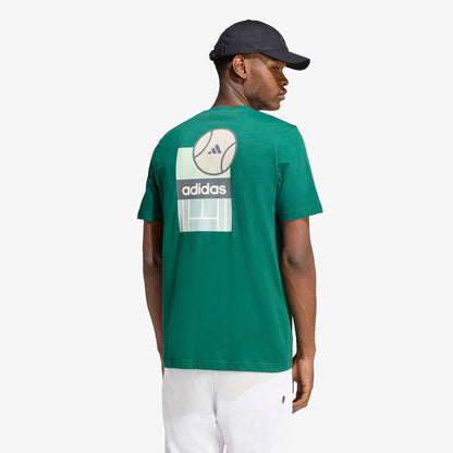 Adidas Memories Of Sport Poster Erkek Yeşil T-shirt