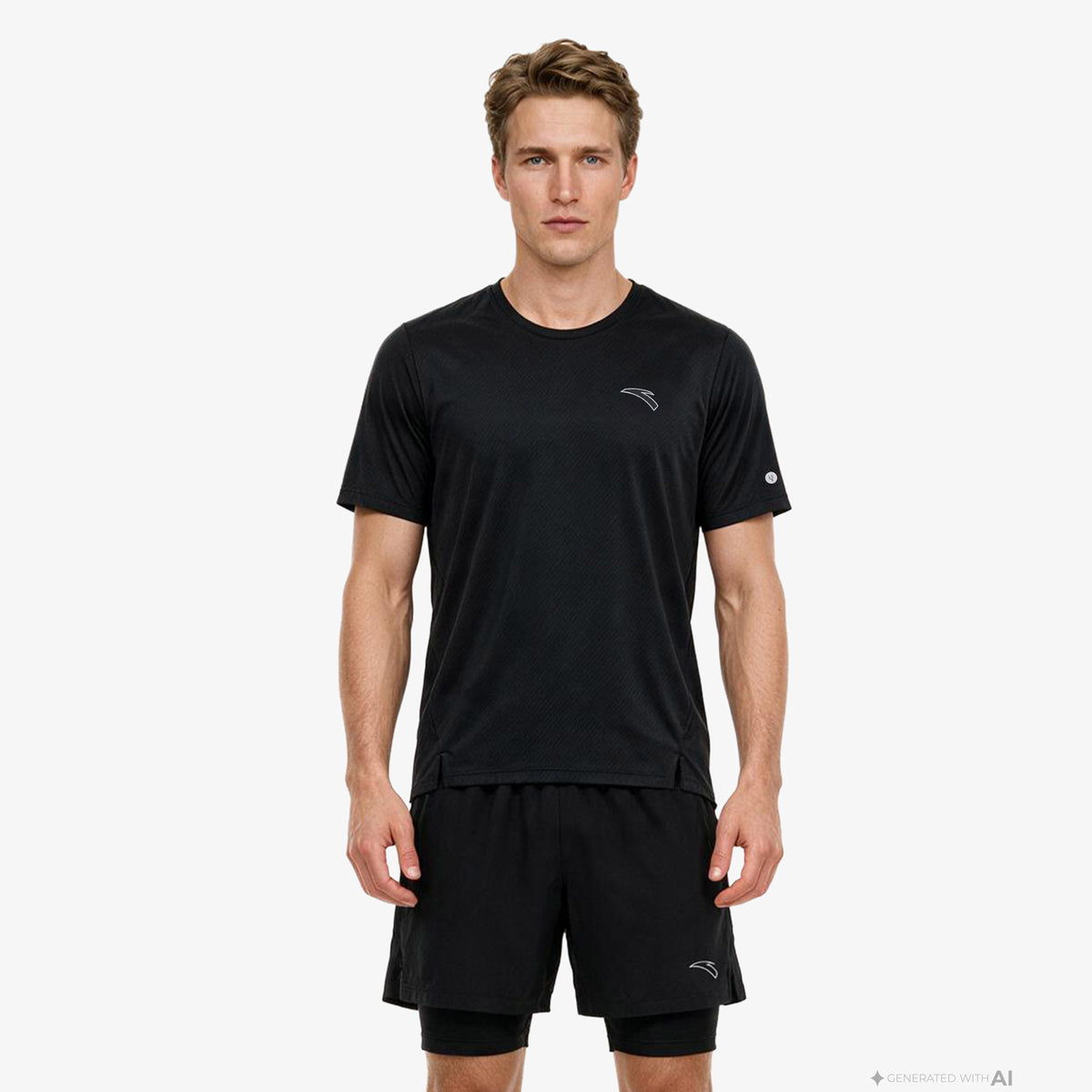 Anta Advanced Physical Testing Erkek Siyah T-shirt