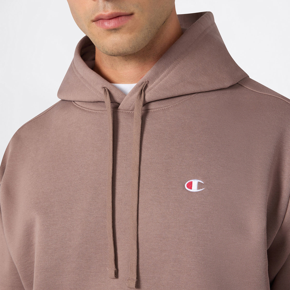 Champion Hooded Erkek Mor Sweatshirt