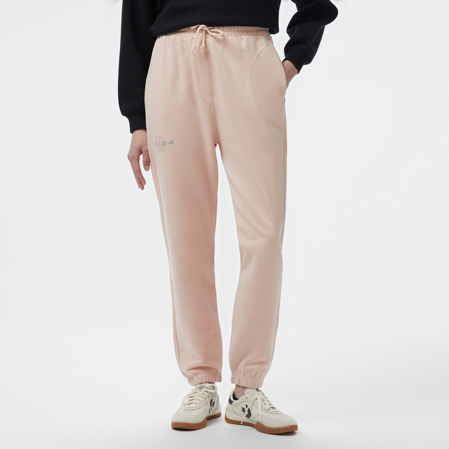 United4 Comfort Flare Kadın Pembe Eşofman Altı