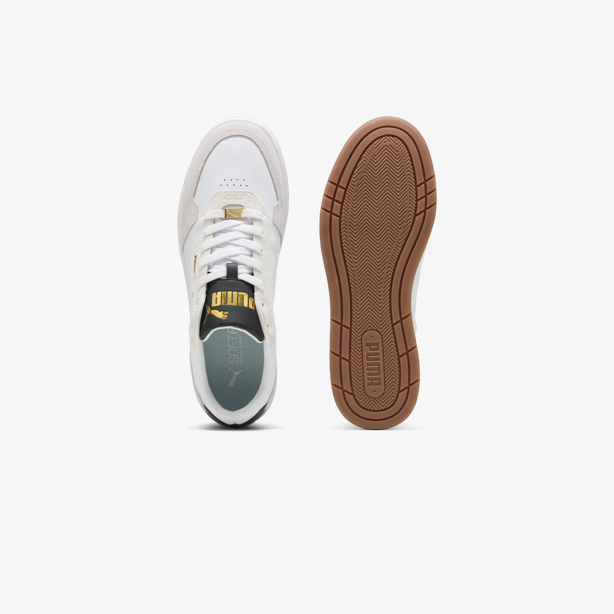 Puma Court Classic Lux Erkek Beyaz Spor Ayakkabı