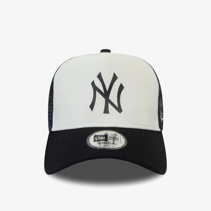 New Era Trucker New York Yankees Siyah/beyaz Unisex Şapka