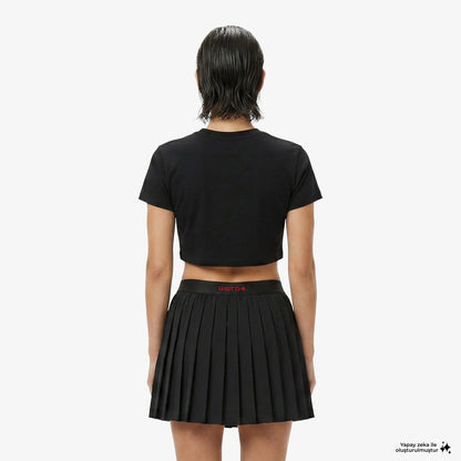 Unıted4 Regular Fit Kadın Siyah T-shirt