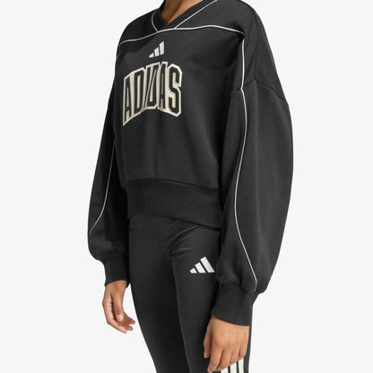 Adidas Stadium Çocuk Siyah Sweatshirt