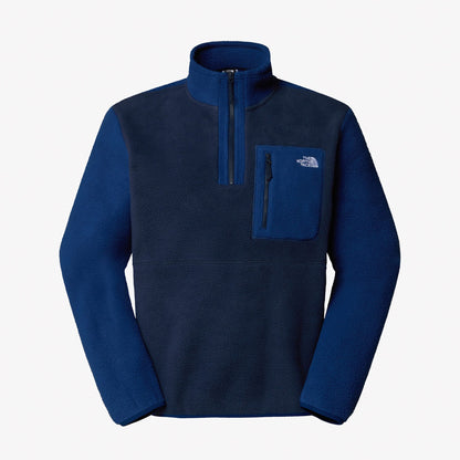 The North Face Yumiori 1/4 Zipped Erkek Mavi Polar Üst