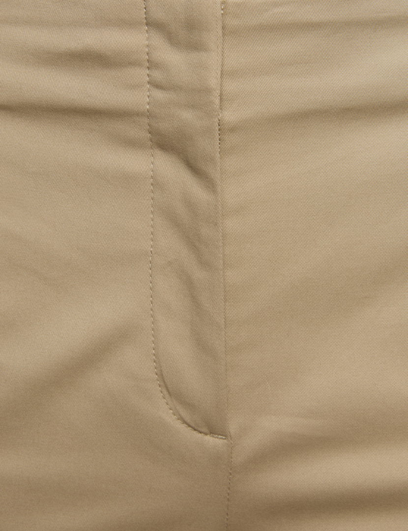 Pamuklu Straight Leg Pantolon