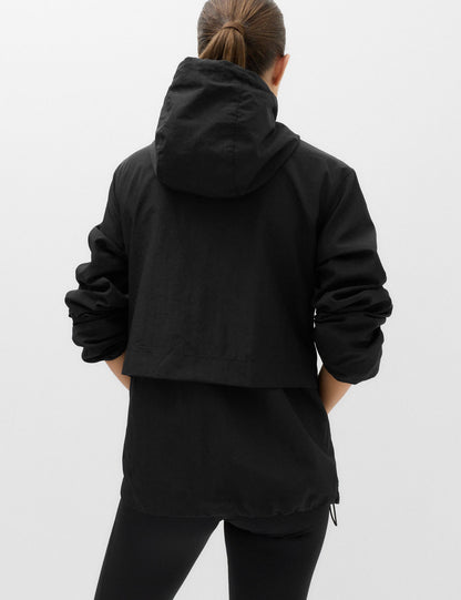 Goodmove Stormwear File Panelli Kapüşonlu Kadın Ceket