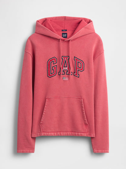 Kırmızı Vintagesoft Oversized Americana Logo Sweatshirt