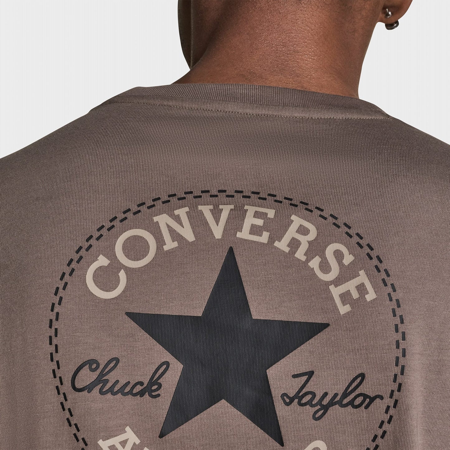 Converse Erkek Kahverengi T-shirt