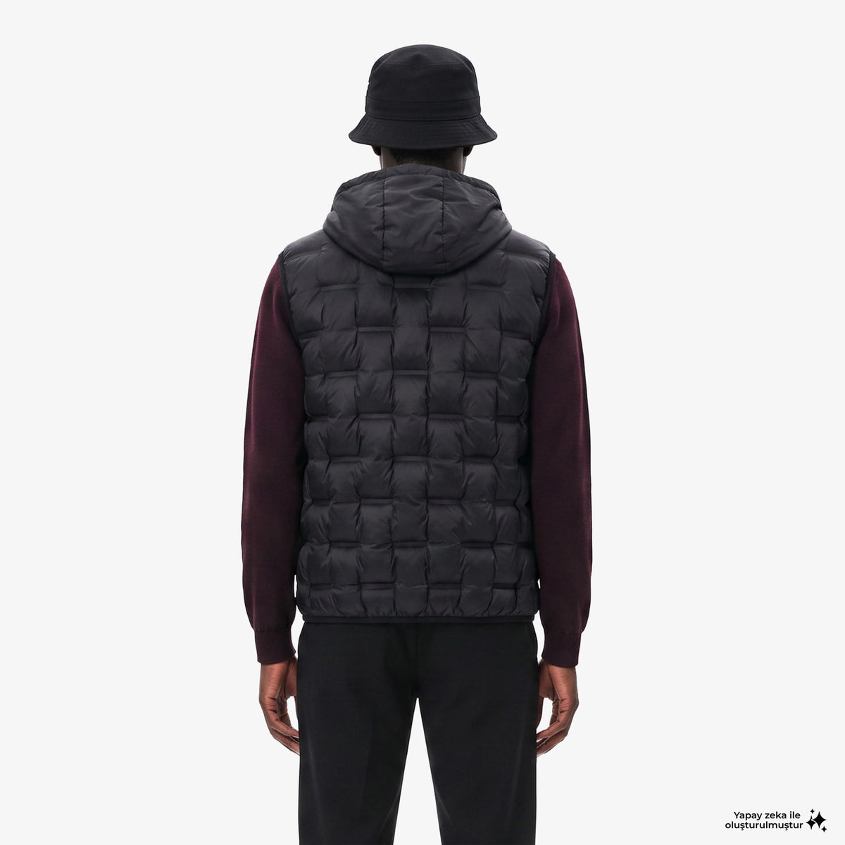 Lacoste Regular Fit Erkek Siyah Yelek