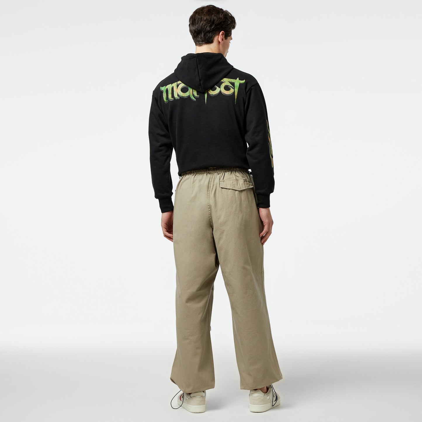 Karl Kani Woven Retro Washed Parachute Erkek Yeşil Pantolon