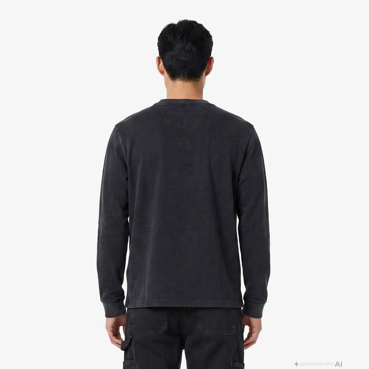 Unıted4 Regular Fit Erkek Siyah T-shirt