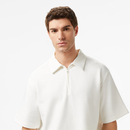 Nautica Erkek Krem Regular Fit Polo Yaka T-shirt
