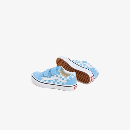 Vans Old Skool V Çocuk Mavi Sneaker