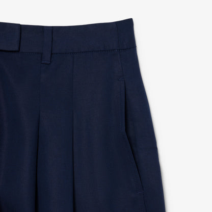 Lacoste Oversize Fit Kadın Lacivert Şort