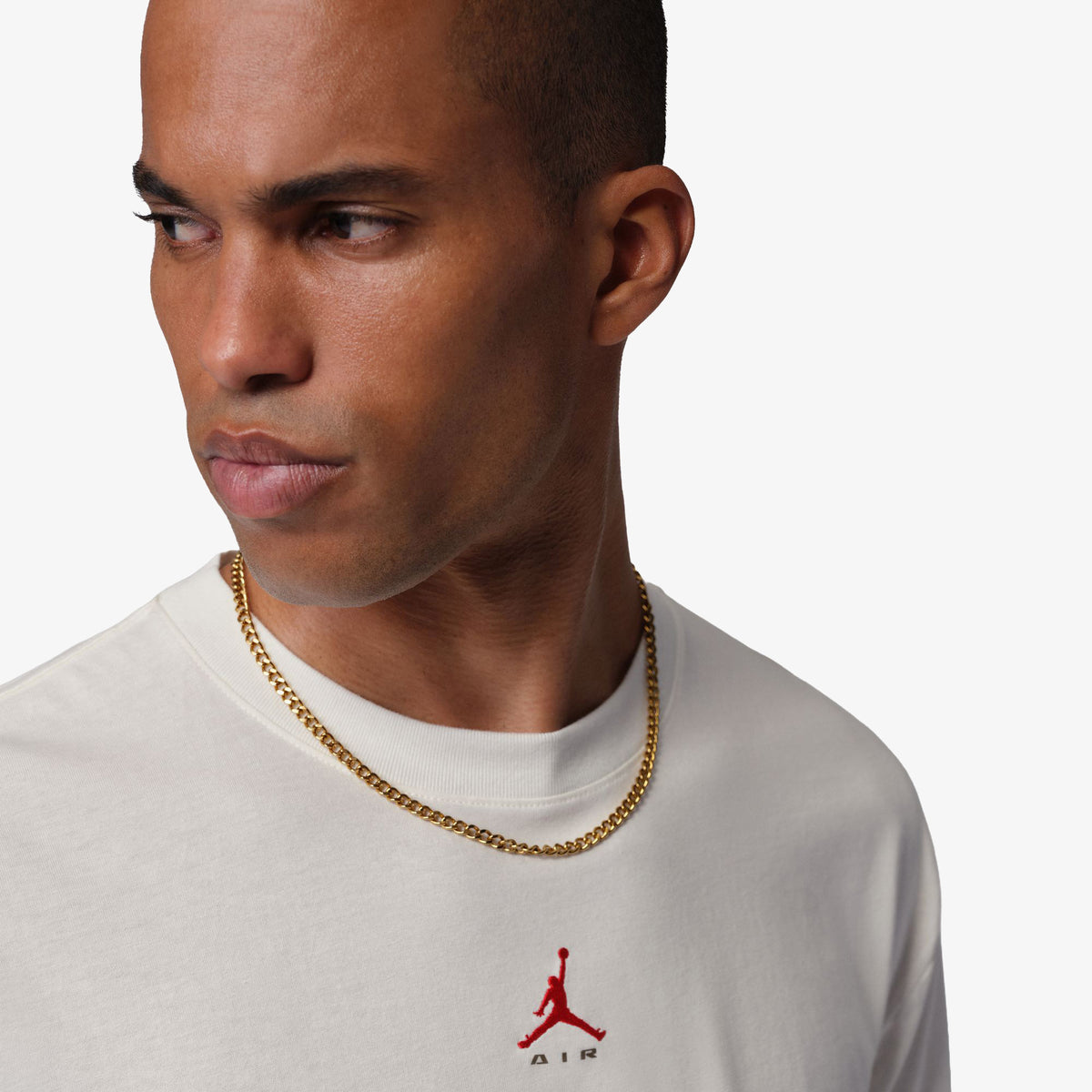 Jordan Brooklyn Erkek Beyaz T-shirt