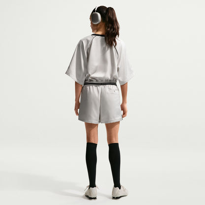 Nike Offline Woven Ss Kadın Gri T-shirt
