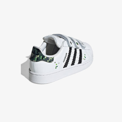 Adidas Originals Superstar Ii X Minecraft Beyaz Çocuk Spor Ayakkabı