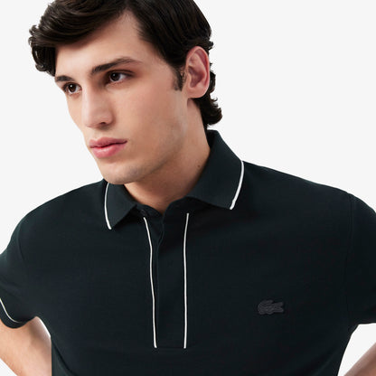 Lacoste Erkek Regular Fit Organik Pamuk Koyu Yeşil Paris Polo