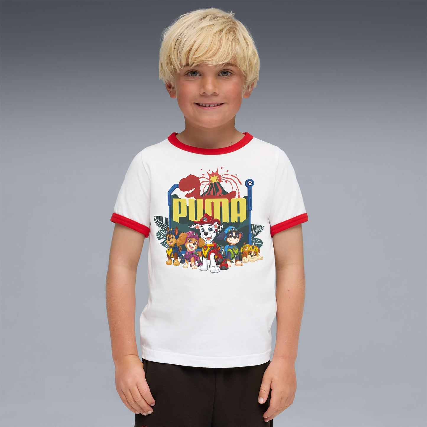 Puma X Paw Patrol Ringer Çocuk Beyaz T-shirt