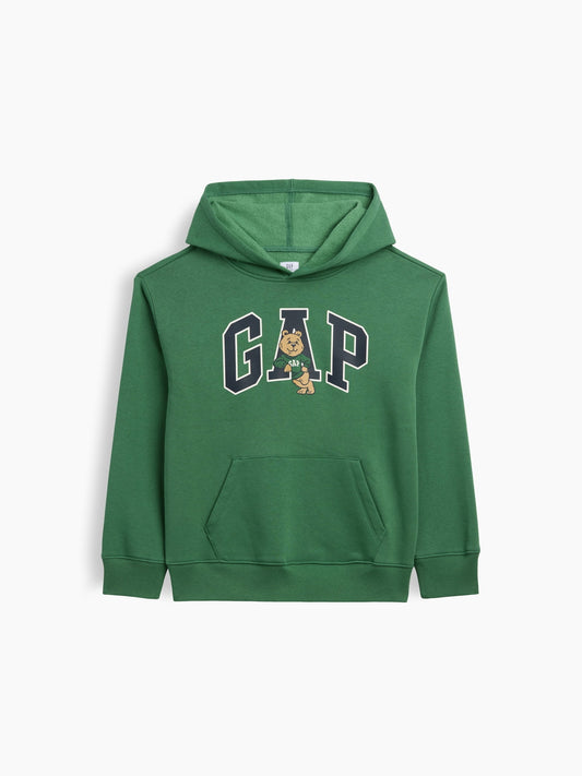 Yeşil Relaxed Gap Logo Sweatshirt