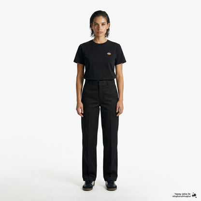 Dickies Union Loose Straight Kadın Siyah Pantolon