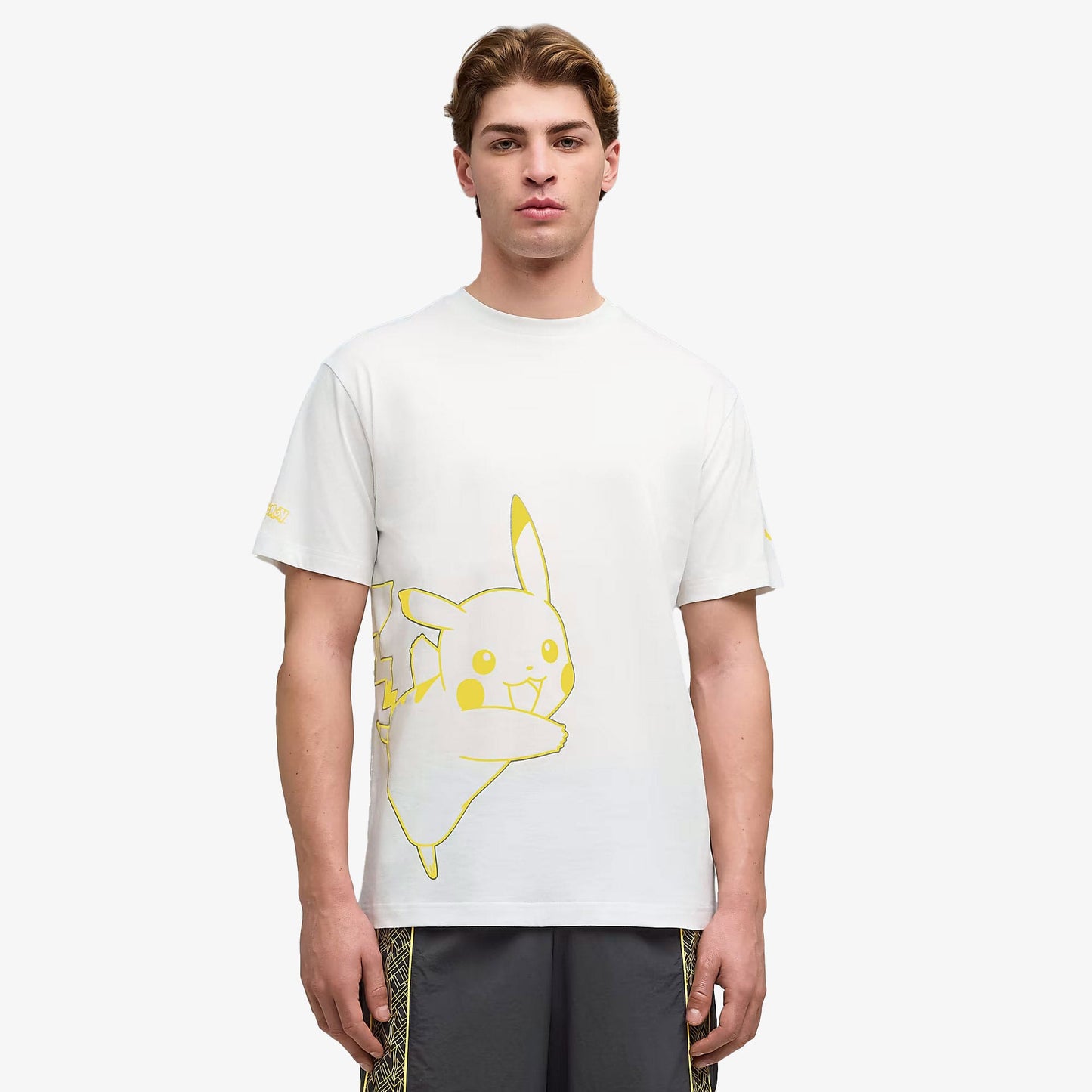 Puma X Pokemon Graphic Erkek Beyaz T-shirt
