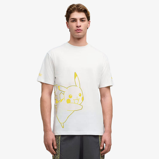 Puma X Pokemon Graphic Erkek Beyaz T-shirt