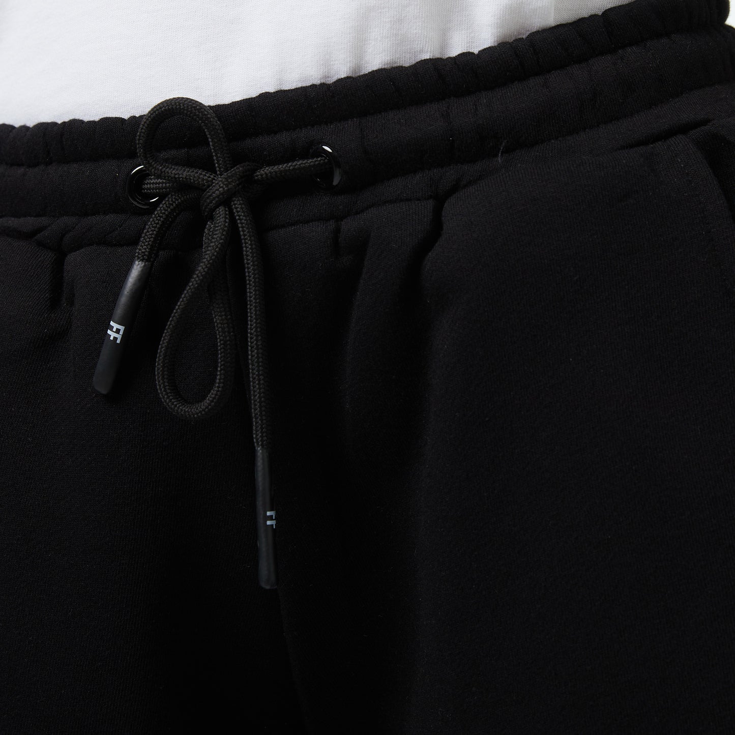 Forfun Ff High Waisted Kadın Siyah Şort