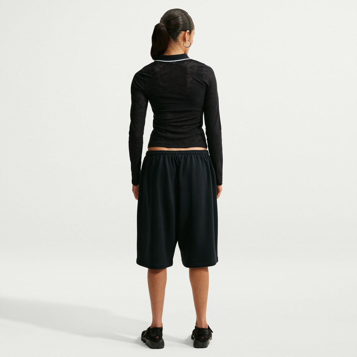 Nike Chill Knit Kadın Siyah Şort