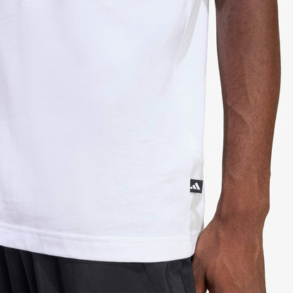 Adidas Memories Of Sport Patch Erkek Beyaz T-shirt