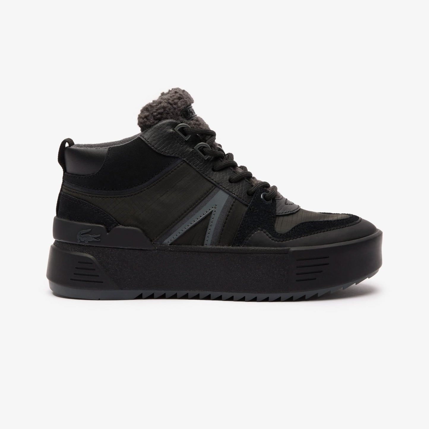 Lacoste L002 Winter Mid Kadın Siyah Bot
