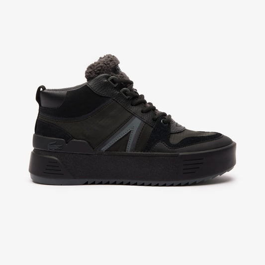 Lacoste L002 Winter Mid Kadın Siyah Bot