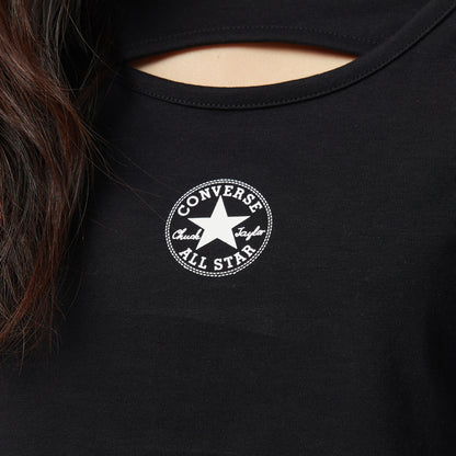 Converse Kadın Siyah T-shirt